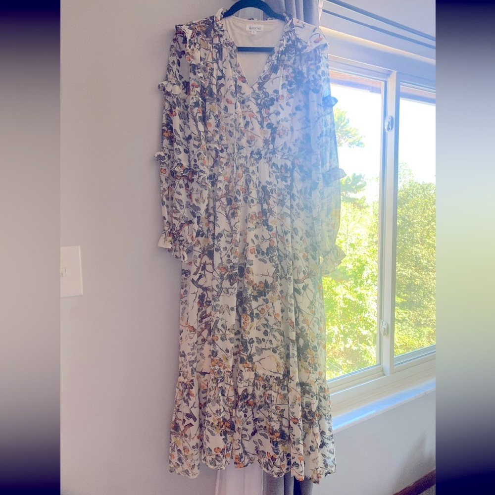 SOLD &Merci Floral Long Sleeve Dress